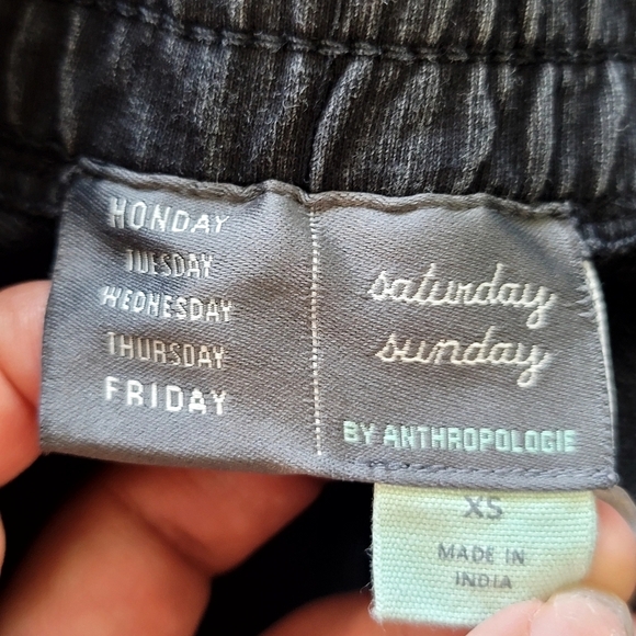 ANTHROPOLOGIE Saturday Sunday Sydney Waisted Joggers Size XS - Picture 4 of 17
